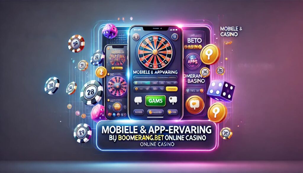 Mobiele & app-ervaring bij Boomerang.bet Online Casino